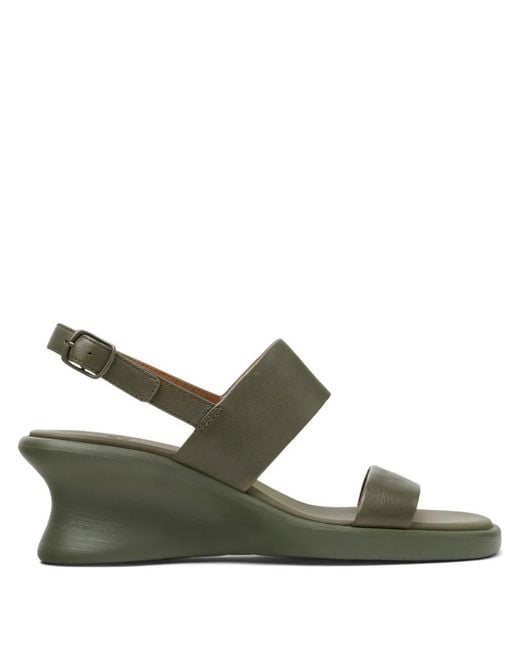 Camper Green Louise Buckled Sandals