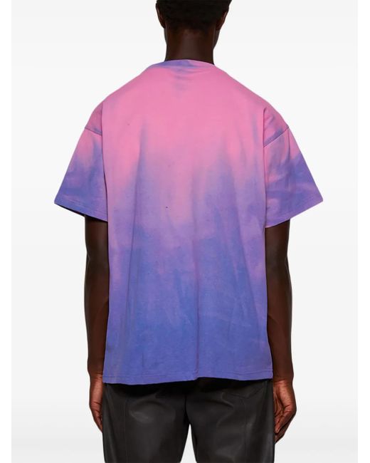 Rensuke Tokyo Blue Graphic T-Shirt for men