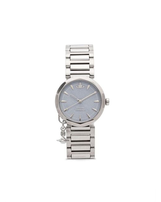 Vivienne Westwood Poplar Horloge 31 Mm in het Metallic