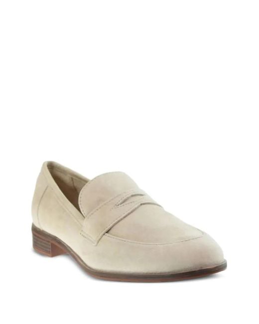 Clarks Natural Trish Rose "Light Taupe" Loafers