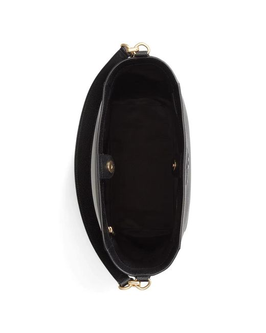 Ralph Lauren Black Sac Seau À Plaque Logo