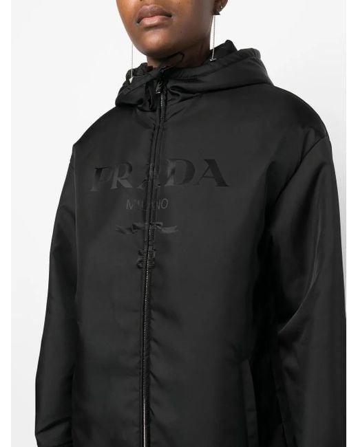 Prada Jack Met Capuchon in het Black