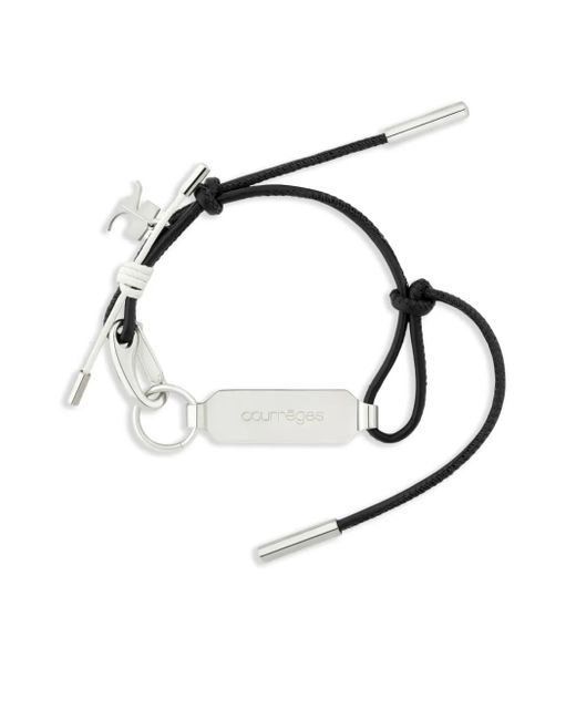 Bracciale A Corda di Courreges in White