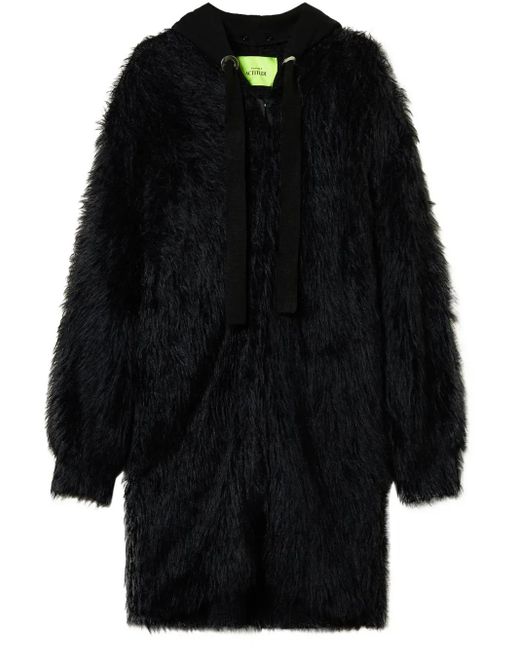 Cappotto Myfo Con Cappuccio di Twinset in Black