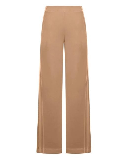 Max Mara サイドストライプ パンツ Natural