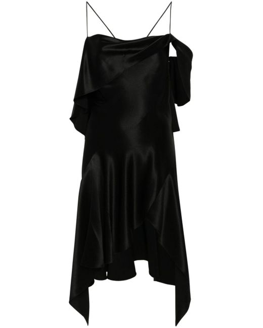 Givenchy Asymmetrische Jurk in het Black