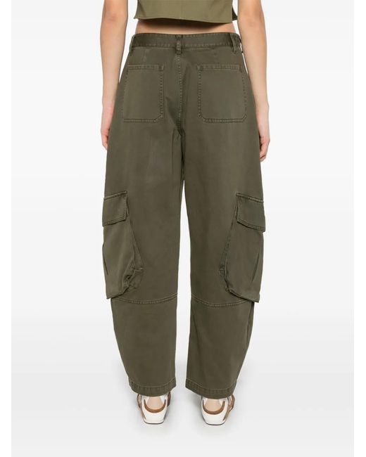 FRAME Green Bubble Cargo Pants