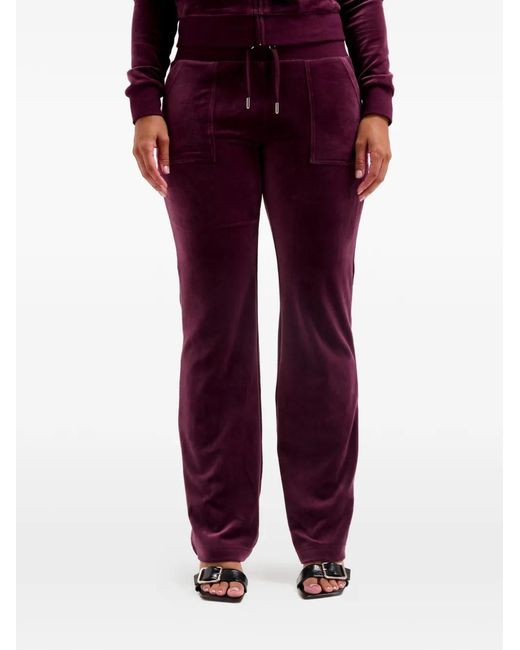 Juicy Couture Purple Del Ray Track Pants