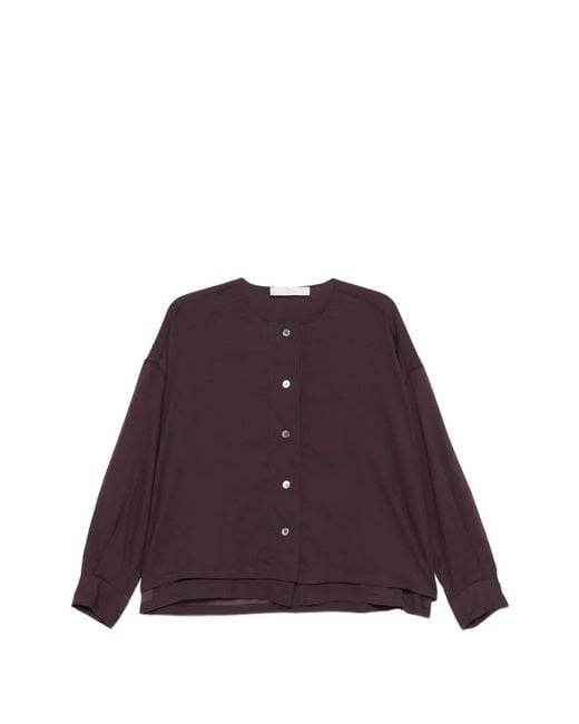 Camicia D.Pepper di Tela in Purple