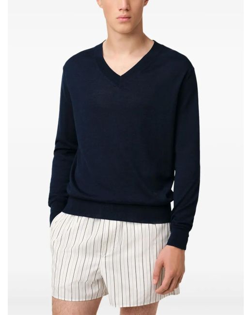 AMI Blue Sweaters for men