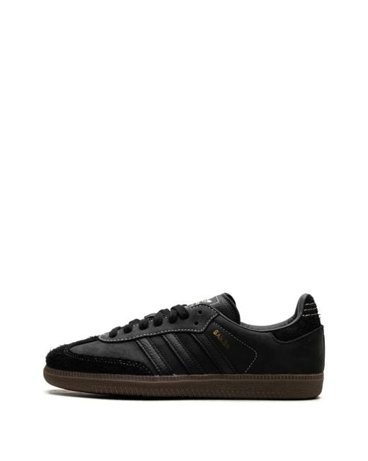 Adidas Black Samba Core/Crystal Sand Sneakers