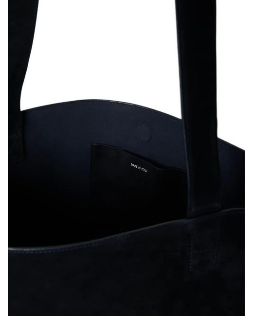 Studio Nicholson Black Doublet Slouch Suede Shoulder Bag