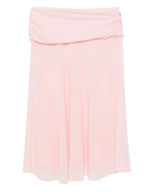 X Devon Lee Carlson Gonna Olivia di Reformation in Pink