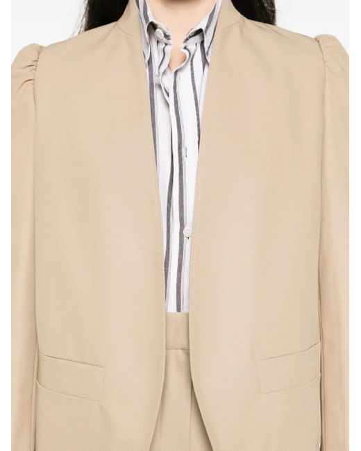 Max Mara Natural Sand Cotton Phebe