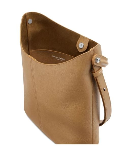Maison Margiela Natural Sac Cabas Dress-Age En Cuir