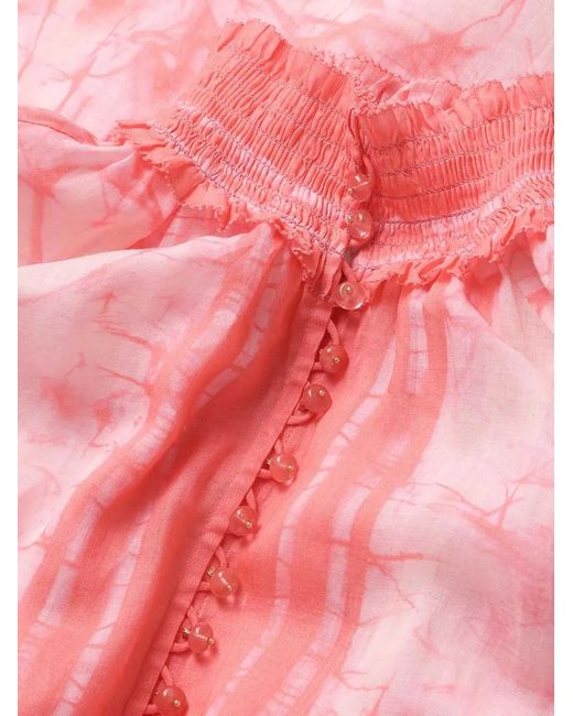 Zimmermann Pink Indra Maxi Dress