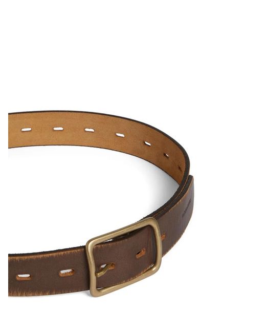 DSquared² Brown Leather Belt