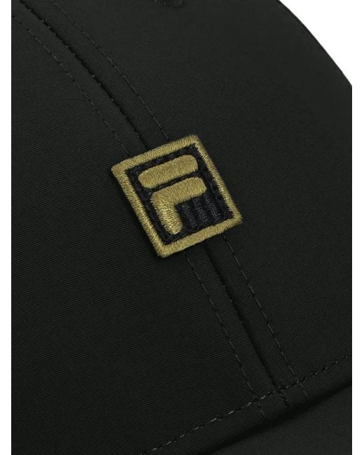 Fila Black F-Box Logo Baseball Cap