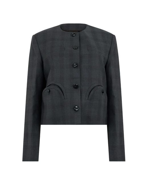 Blazé Milano Black Shamo Smiley Pockets Bolero