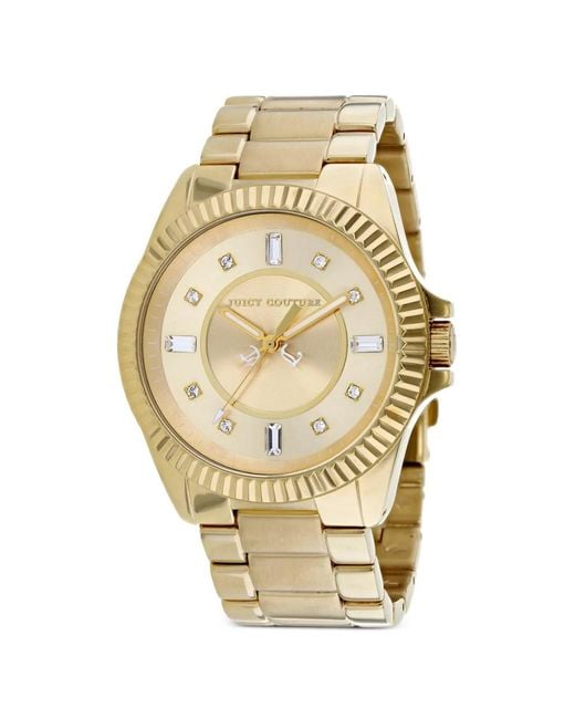 Juicy Couture Metallic Stainless Steel Stella 36Mm Watch