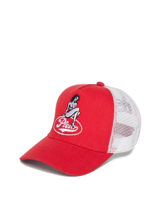 Cappello Da Baseball di Philipp Plein in Red