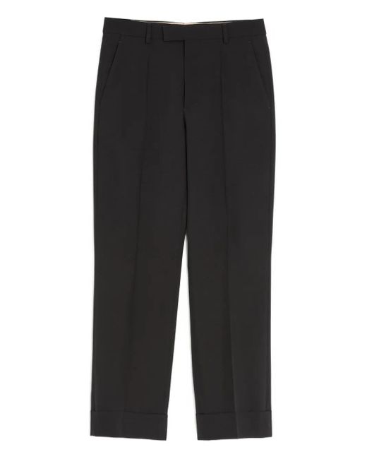 Valentino Garavani Black Wool Trousers for men