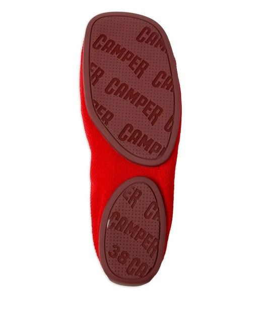 Camper Red Right Niko Ballerinas
