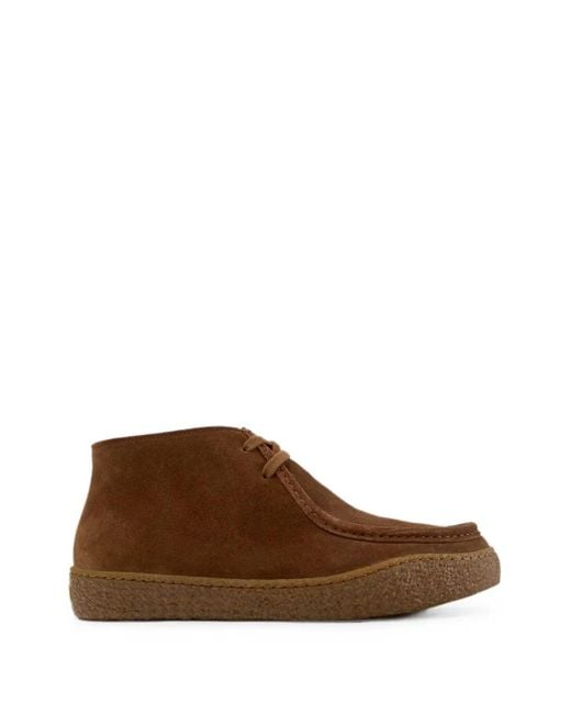Camper Brown Peu Terreno Suede Boots for men
