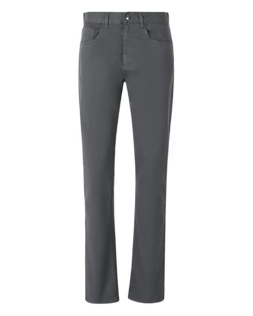 メンズ Canali ステッチ ジーンズ Gray