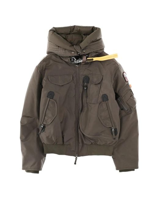 Parajumpers Brown Hooded Pocket Jacket