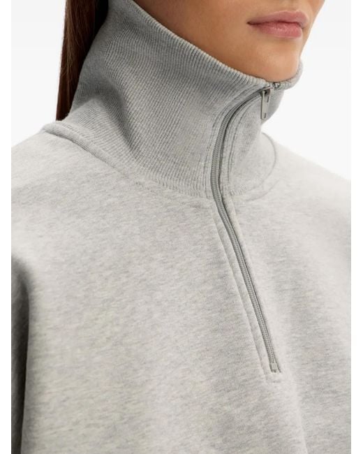 12 STOREEZ Gray Zip-Up Sweatshirt