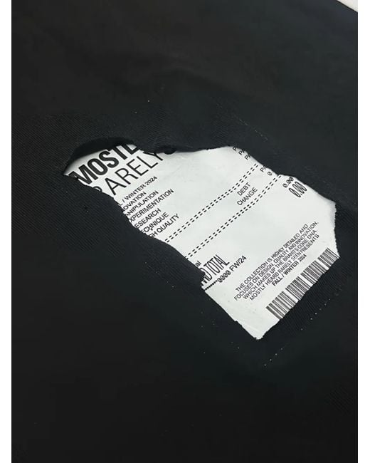Mostly Heard Rarely Seen Black Ski Mask Cotton T-Shirt for men