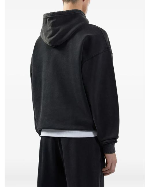 Sudadera Con Capucha De Algodón Gcds de hombre de color Black