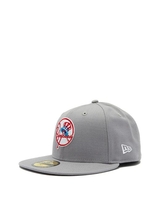 KTZ Gray X New York Yankees Casquette Cooperstown Collection 59Fifty for men