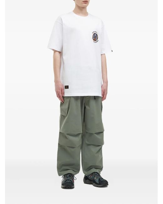 Alpha Industries White Air Force-Patch T-Shirt for men