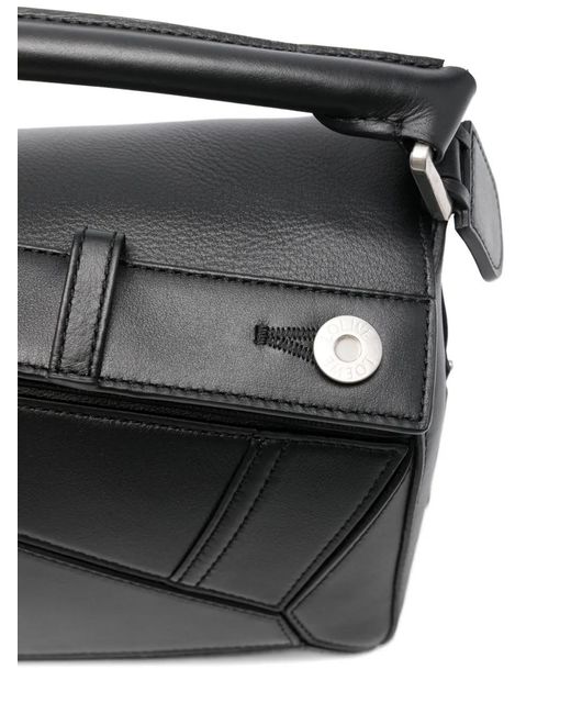 Loewe Black Puzzle Shopper