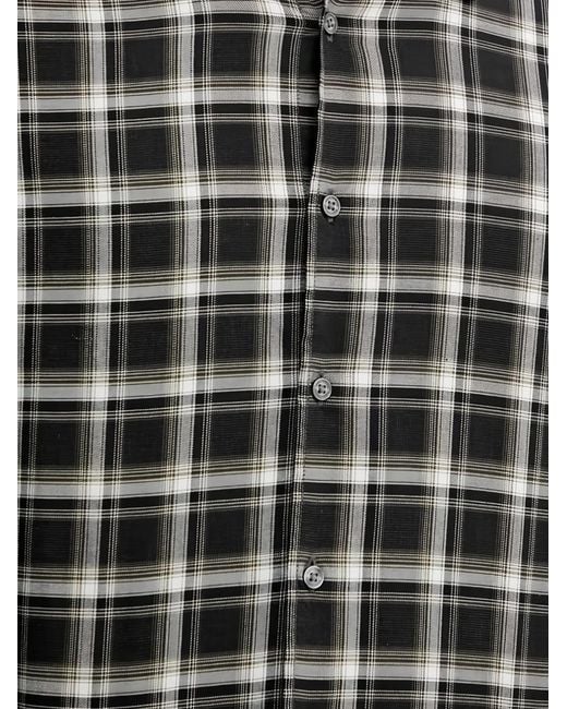 Marc O' Polo Black Check-Patterned Shirt for men