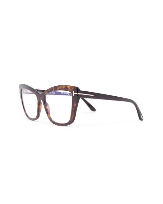 Tom Ford Blue Cat-Eye Glasses