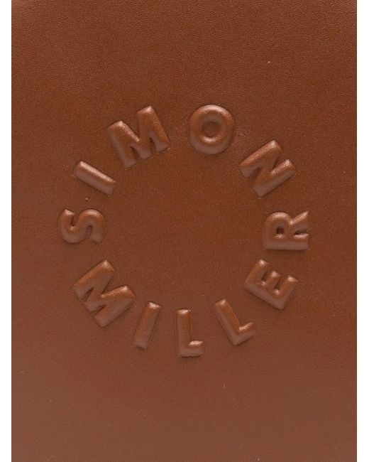 Simon Miller Brown Tiki Top-Handle Leather Tote Bag