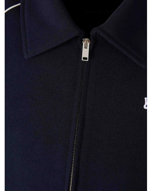 Wales Bonner Blue Collared Jacket for men
