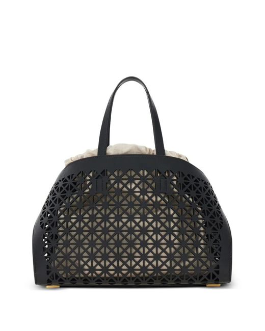 Ferragamo Black Hug Handbag (M)