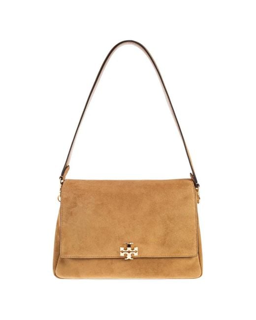 Tory Burch White Charlie Leather Shoulder Bag