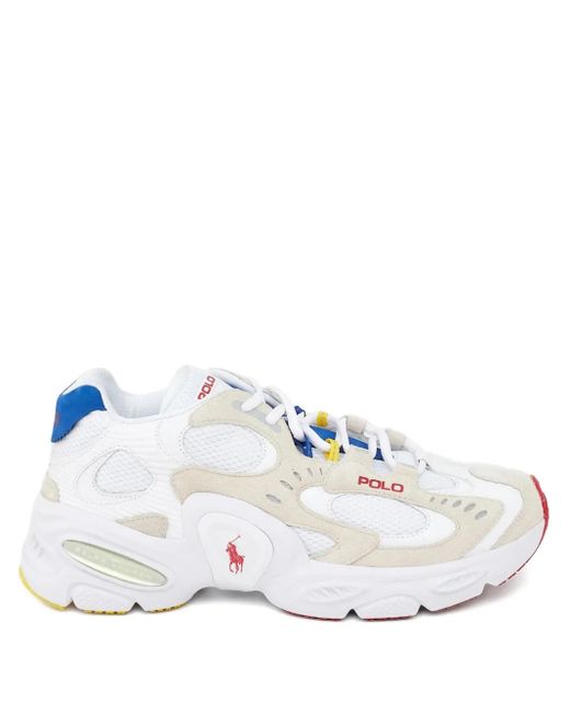 Polo Ralph Lauren White Mdrn Trn 100 Sneakers for men