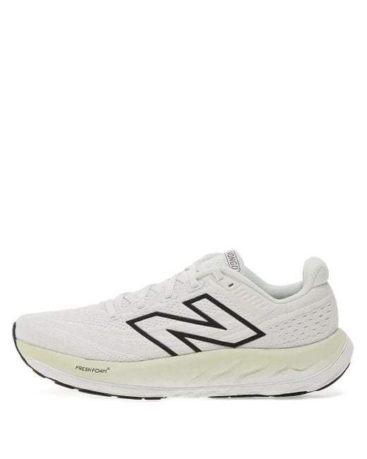New Balance White Fresh Foam X Vongo V6 Low-Top Sneakers for men