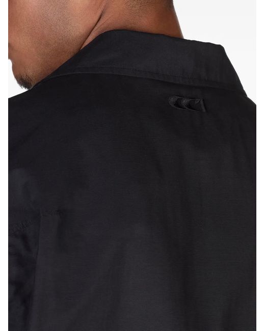 CIARAN Blue Chest-Pocket Overshirt