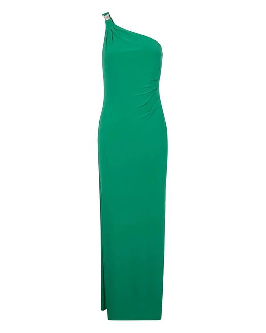 Ralph Lauren Green "Belina" Sleeveless Gown