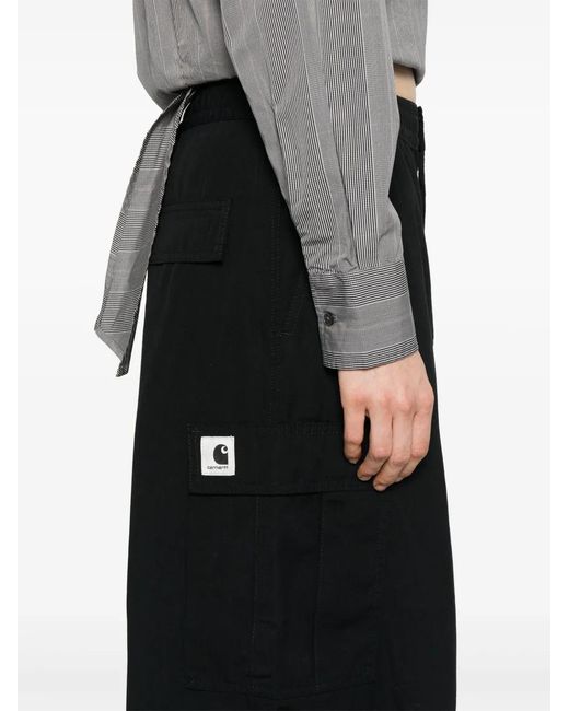 Carhartt Black W' Maxi Cargo Skirt