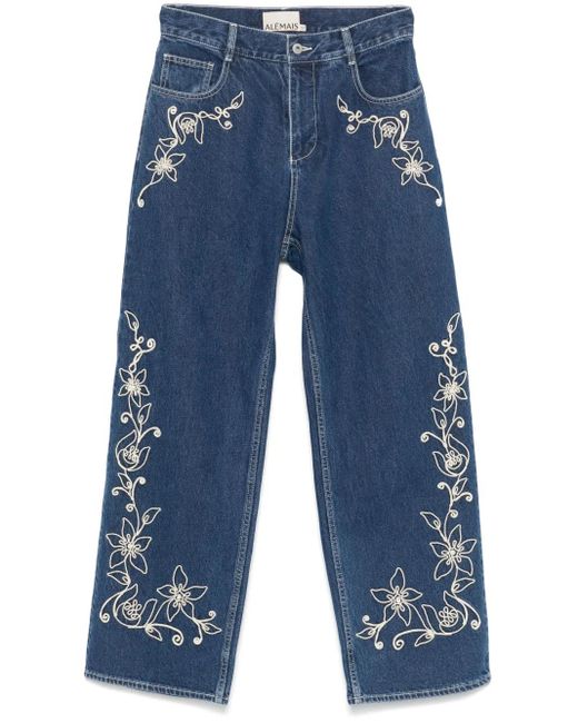 ALÉMAIS Blue Carmen Jeans