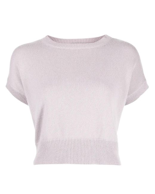 Teddy Cashmere Genova クロップド カシミアベスト Pink