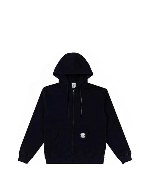 Eric Emanuel Blue Ee Zip-Up Hoodie for men
